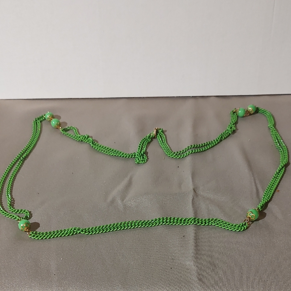 Elegant Green Necklace